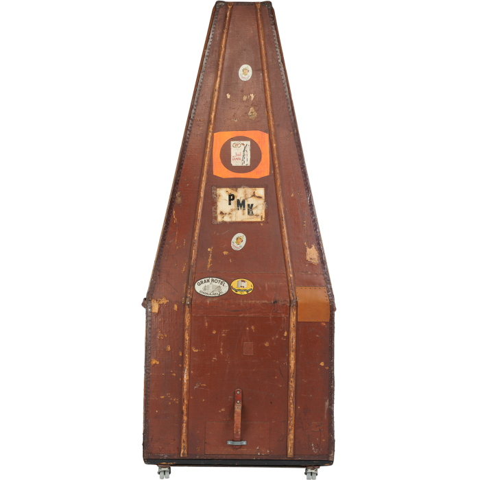 Rimowa 1969 bass case, from the archive