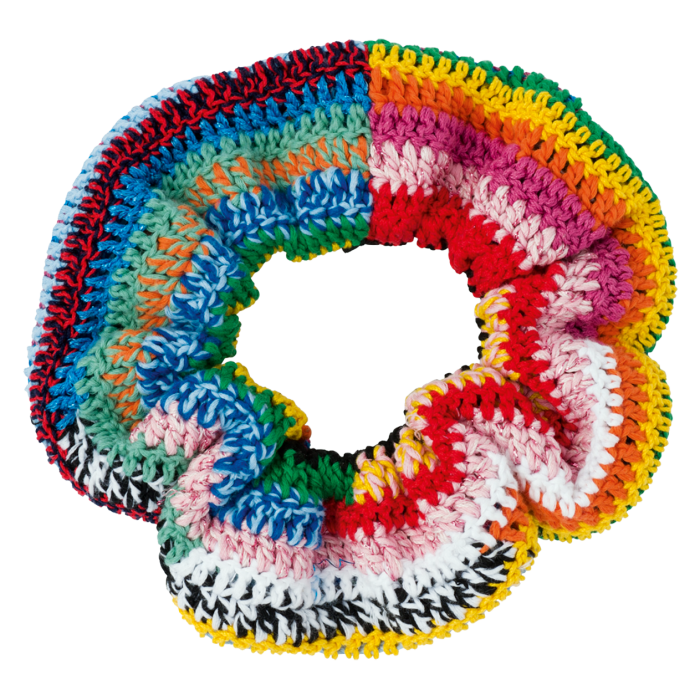 Miu Miu crochet scrunchie, £290