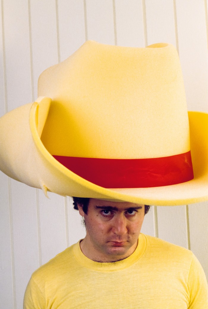 The late Andy Kaufman: “His anti-comedian persona was dressed in a wardrobe of straight-man eccentricity”