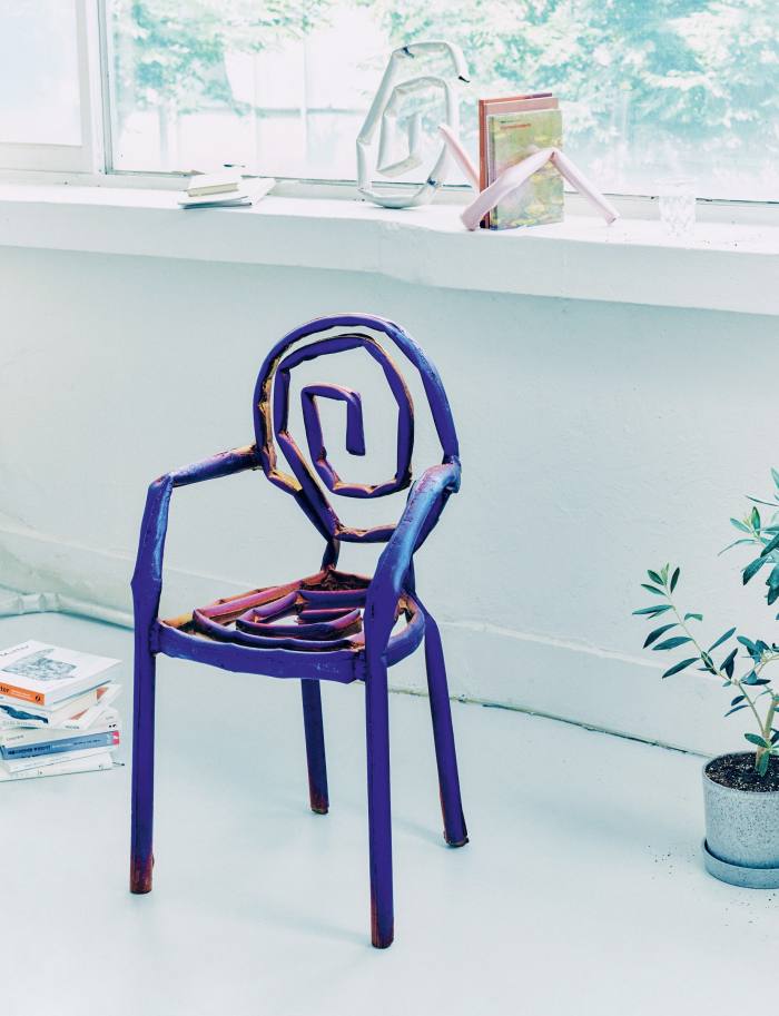 Jinyeong Yeon’s interpretation of Dior’s Medallion chair – one of 17 at Milan Design Week