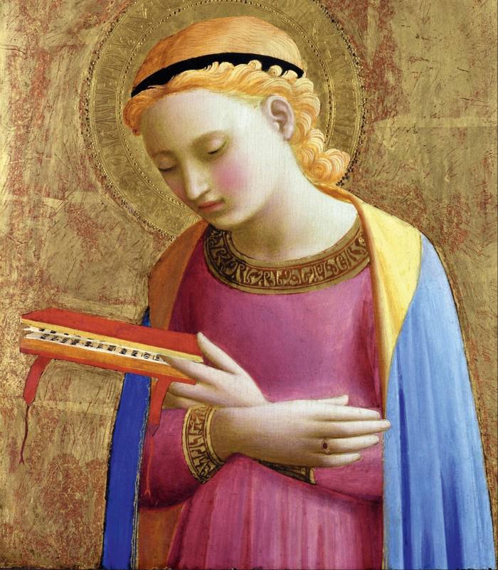 Virgin Annunciate by Fra Angelico