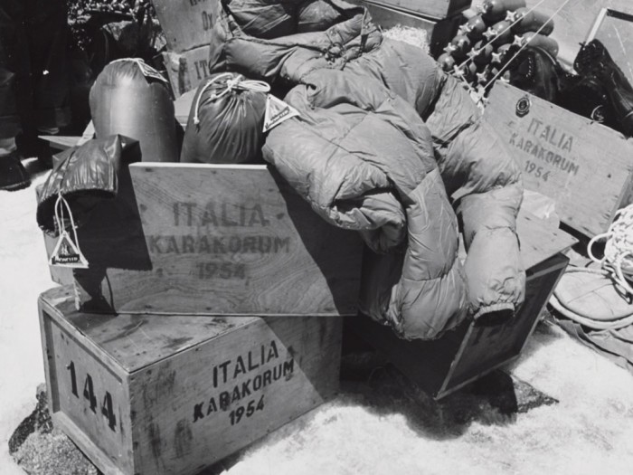 Moncler jackets were used on the Italian expedition to K2 in 1954