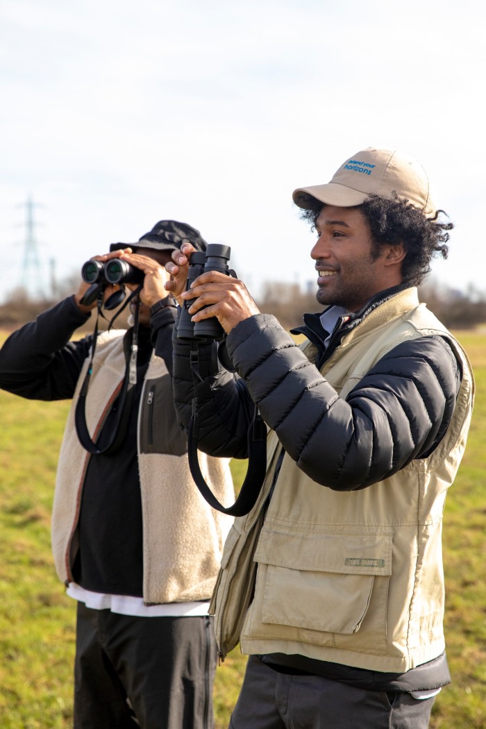 Perera discovered birdwatching in east London aged 15