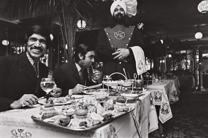 The Veeraswamy restaurant on Regent Street in 1973