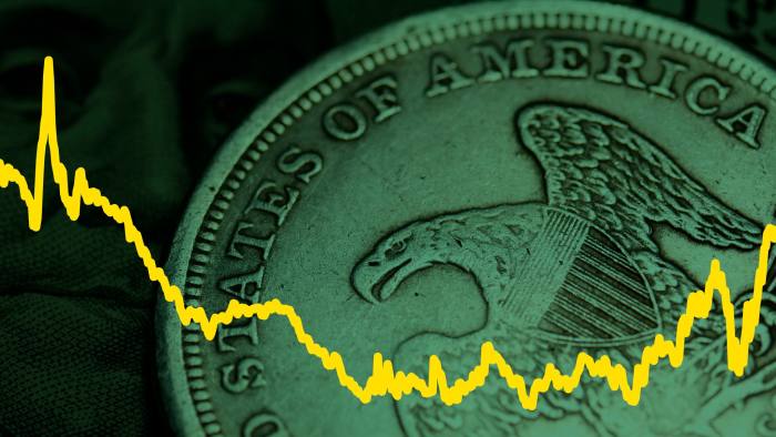 Montage of Federal Reserve logo and a chart