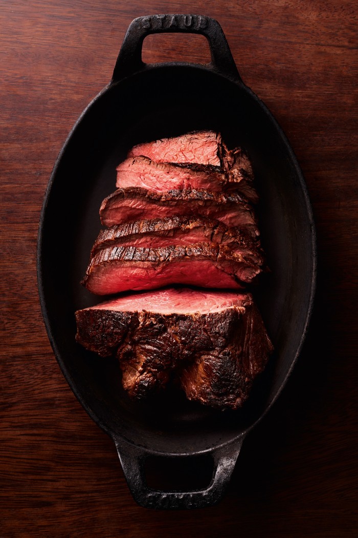 Sliced steak from Hawksmoor