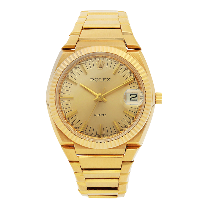 Rolex’s first quartz watch, the reference 5100, nicknamed “The Texan”