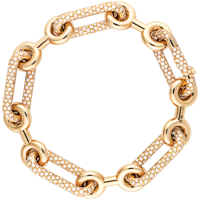 Byredo x Charlotte Chesnais gold and diamond bracelet, POA