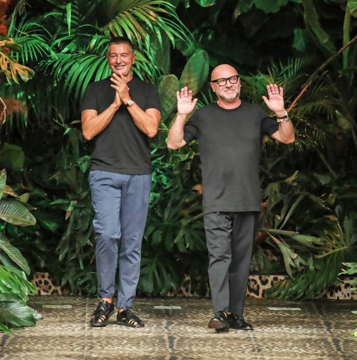 Stefano Gabbana and Domenico Dolce continued to work with each other after they split up