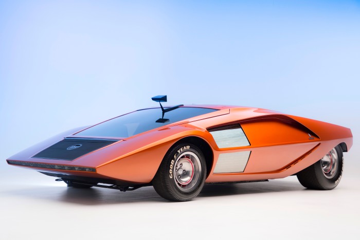 The “spaceship-like” 1970 Lancia Stratos Zero