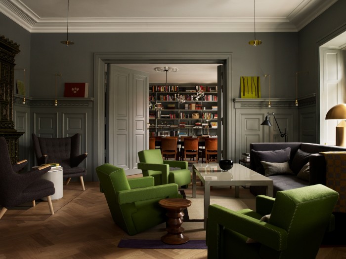 Inside Ett Hem, a hotel decorated in 1920s Swedish Grace style by Ilse Crawford