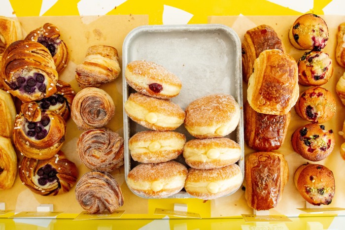 Doughnuts, pastries and cinnamon buns at Tough Mary’s Bakehouse