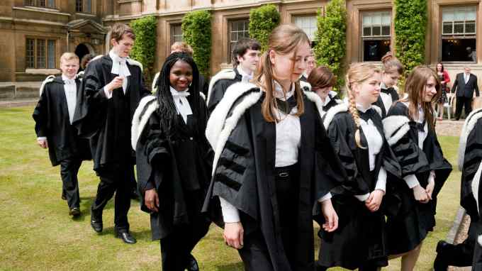 Graduation day at Cambridge university