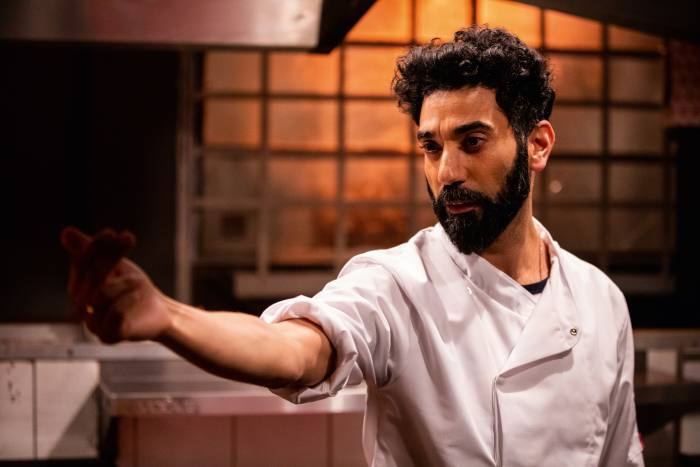 Ray Panthaki in ‘Boiling Point’ (2022) – a 92-minute portrait of a restaurant kitchen shot in one take