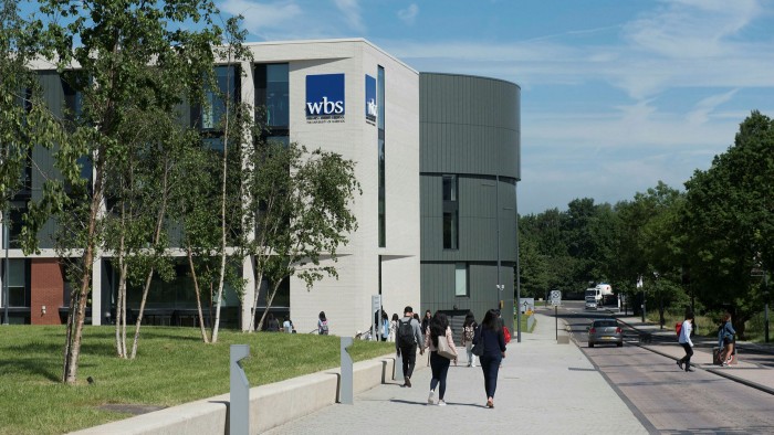 Warwick Business School is number one in the FT Online MBA 2021 ranking
