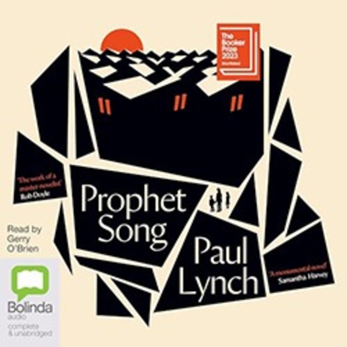 Audiobook cover of ‘Prophet Song’ 