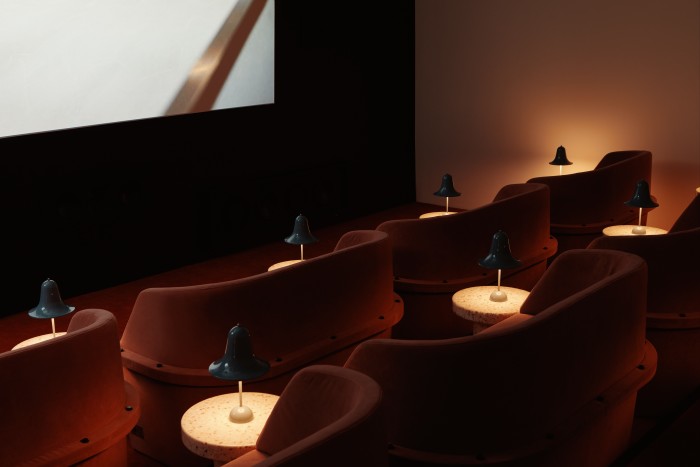 The cinema at Shoreditch Arts Club