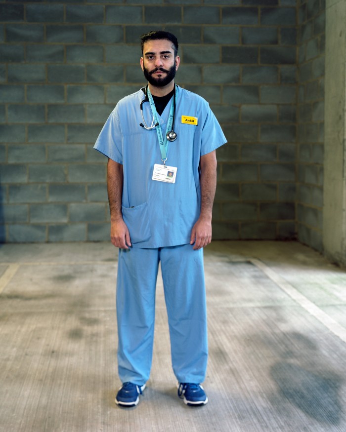 Dr Ankit Kumar has worked in  different hospitals across east London during the pandemic. He saw early on that those requiring ventilators and other organ support were from mainly Bame populations