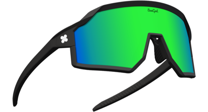 There are more than 4,000 customising options for SunGod’s cycling sunglasses