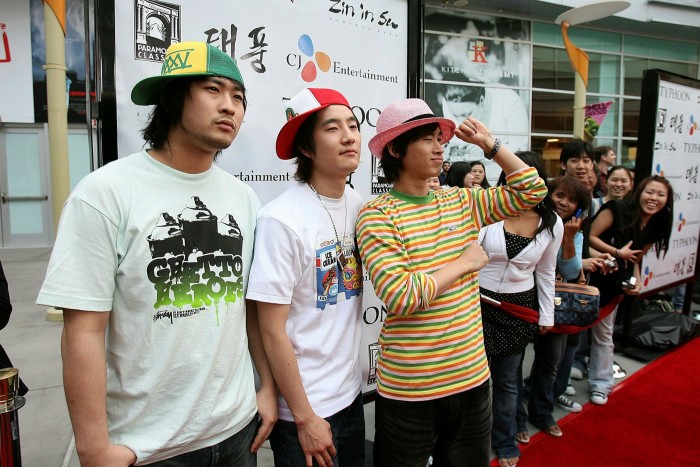 Epik High, a hip-hop trio, were one of the first bands to find teenage audiences outside Korea