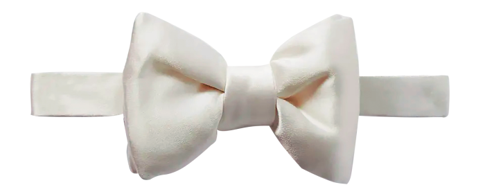 Tom Ford silk-satin pre-tied bow tie, £190, mrporter.com