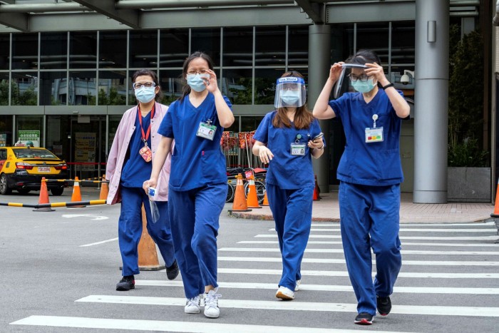 Prevention is better than cure: medical workers in Taiwan, which quickly introduced border controls to combat coronavirus