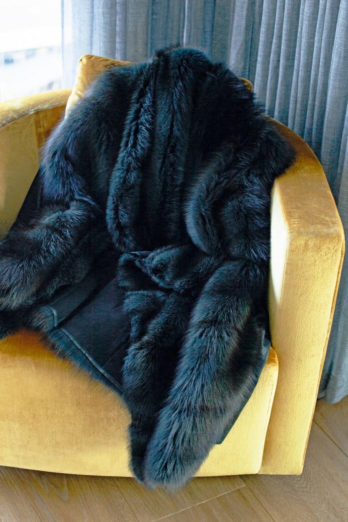 Half-leather/half-fur coat by Jitrois – a recent purchase