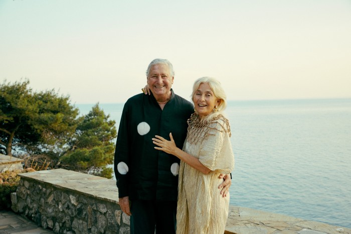 Owners Giovanni Russo and Nicoletta Fiorucci