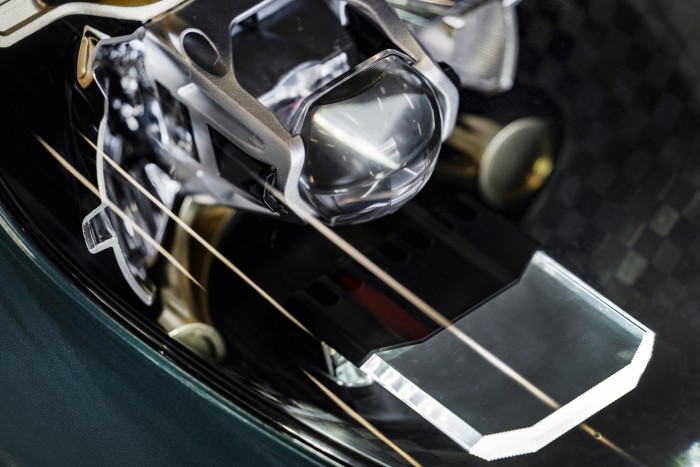 The Aston Martin headlamp: “one of the identifiers of the brand”