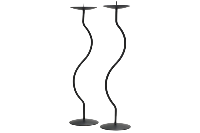 Fourth Street iron candle holders, £255 for set