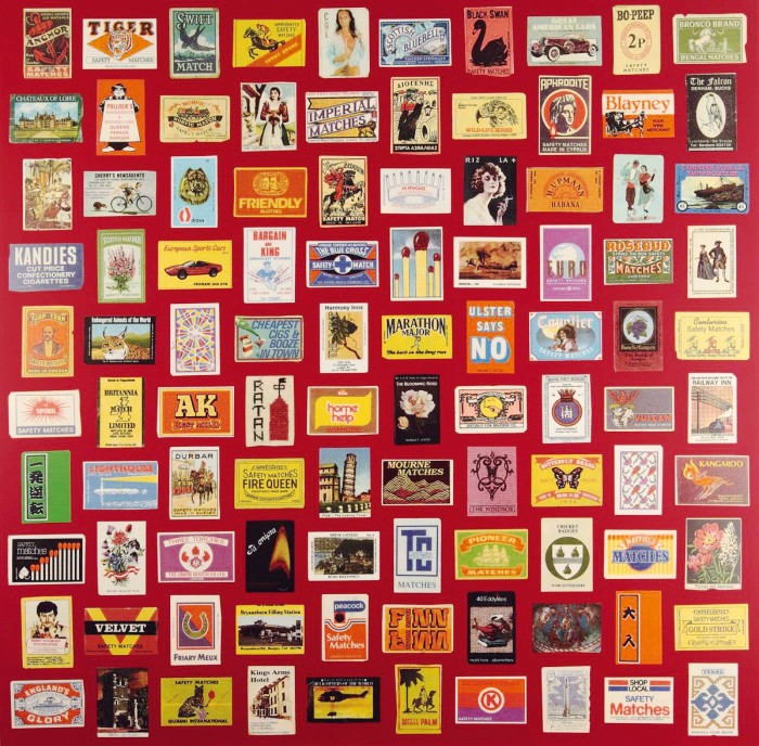 Matchboxes II, 2012, by Peter Blake, £2,750 from CCA Galleries