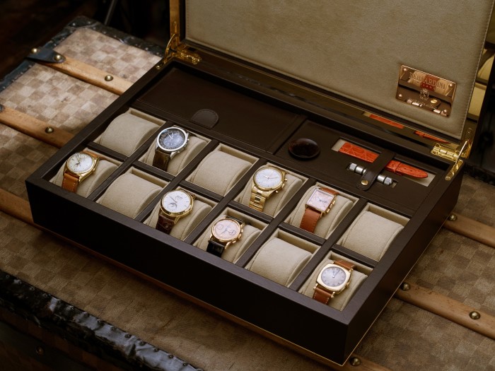 A selection of watches in Bernardini’s store
