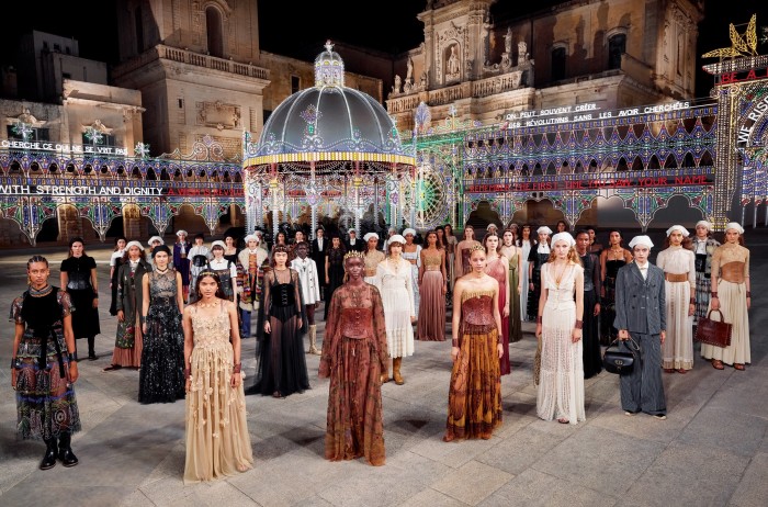 Christian Dior Resort 2021, shown in Lecce, Italy, July 2020