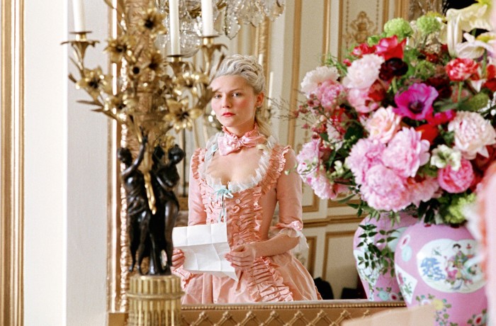 Boutemy’s floral designs in Sofia Coppola’s 2006 film Marie Antoinette