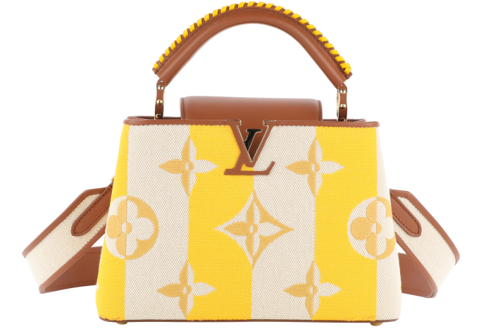 Louis Vuitton cotton and leather Capucines BB bag, £3,700