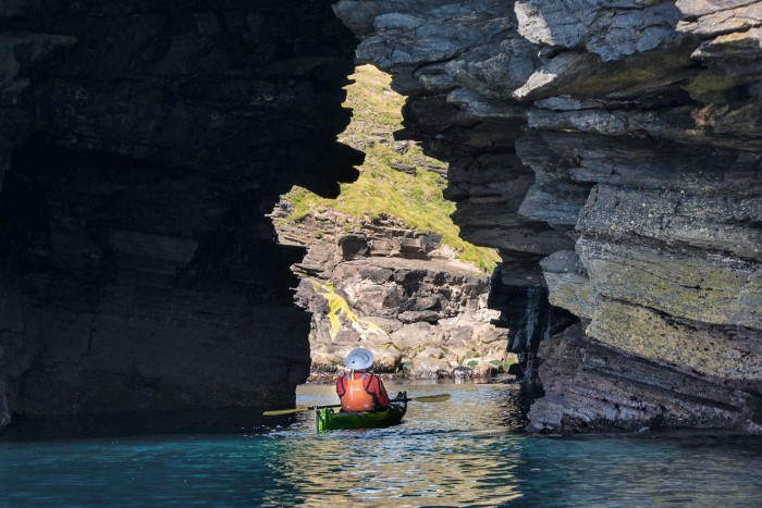 Sea kayaking in Scotland with Aurora Expeditions
