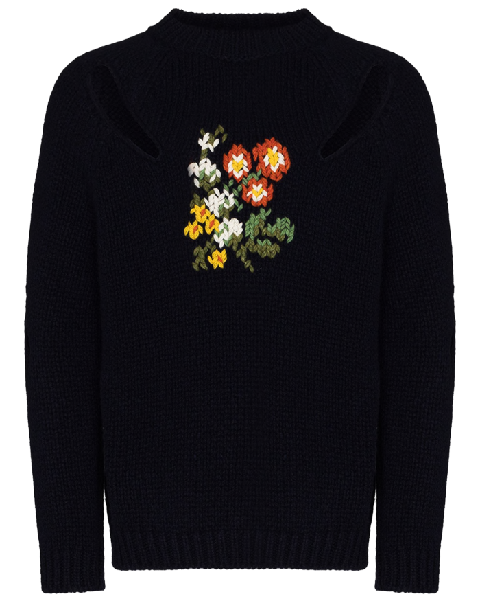 Stefan Cooke embroidered jumper, £645, from Browns