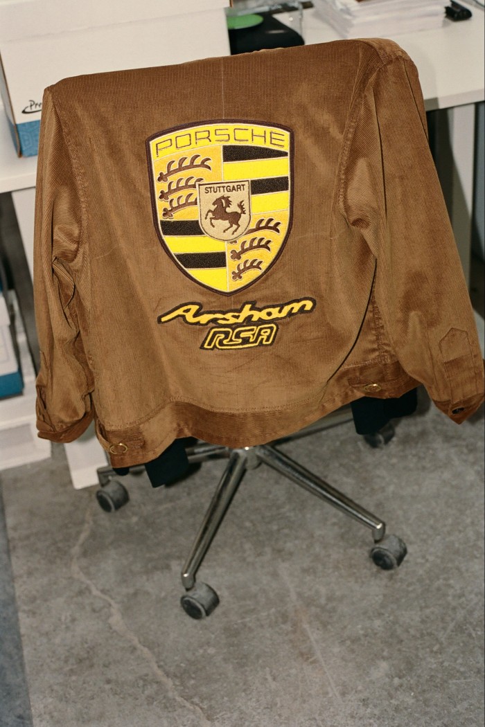 The Arsham RSA Porsche jacket