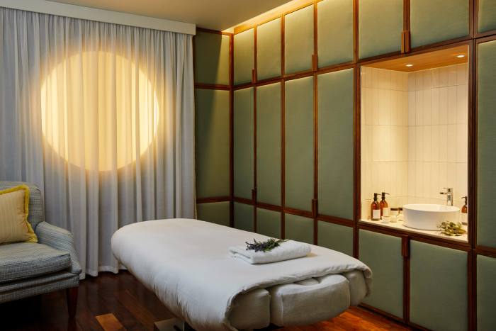 The hotel’s wellness, spa and fitness spaces have just undergone renovation