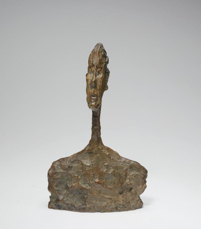 Petit buste d’homme, 1950, by Alberto Giacometti