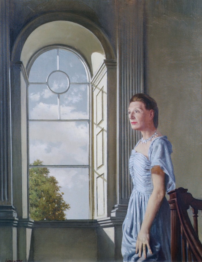  Elizabeth Bowen at her ancestral home, Bowen’s Court, painted by Patrick Hennessy in 1957