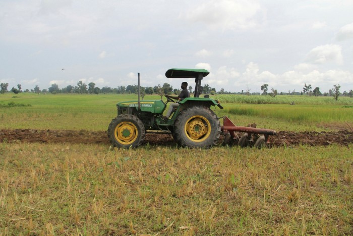 On a mission: an Alluvial tractor in Nasarawa