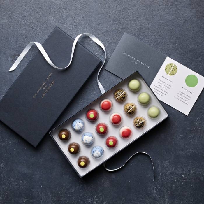 The Chocolate Society Box of the Month, £20 per month