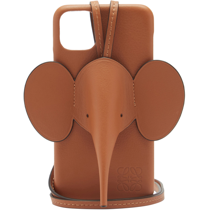 Loewe leather Elephant phone case for iPhone 11 Pro Max, £350, matchesfashion.com