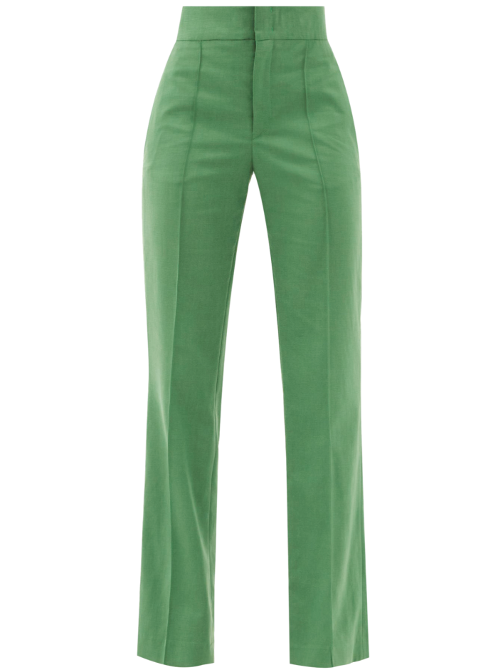 Isabel Marant Sorokia trousers, made from a Lyocell blend (fibres derived from wood pulp), £470, matchesfashion.com