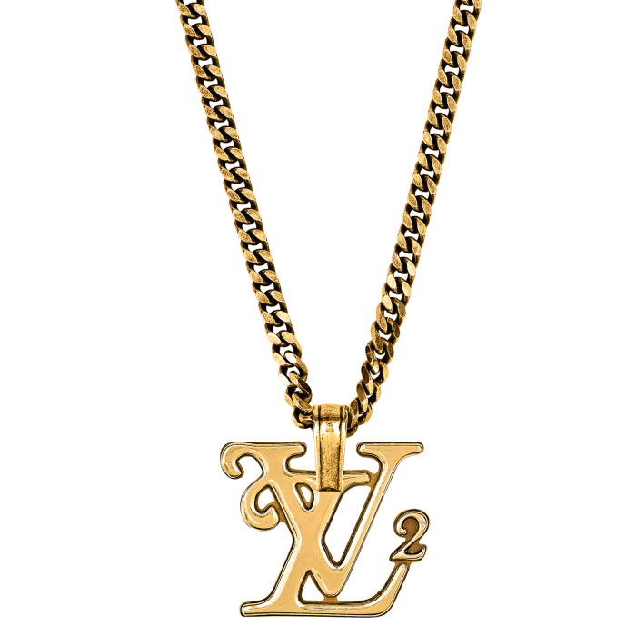 Louis Vuitton Squared LV necklace, £605