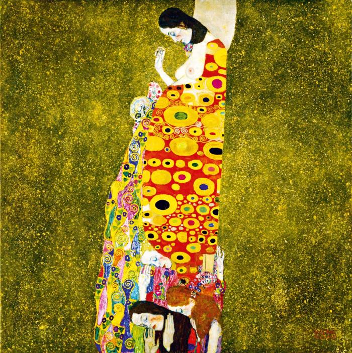 Hope, 1903, by Klimt