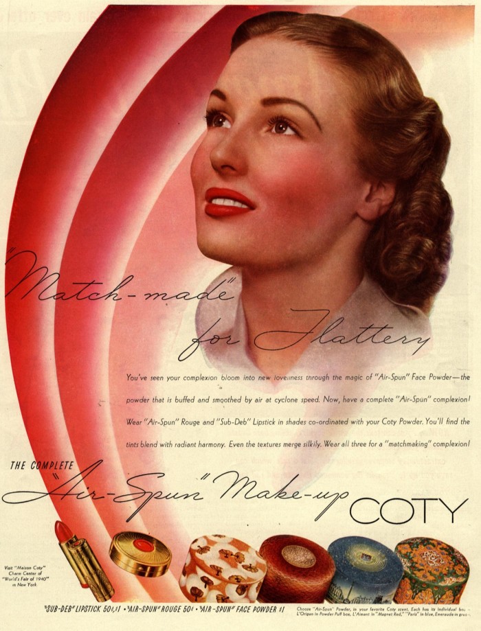 A classic advert for British cosmetics giant Coty