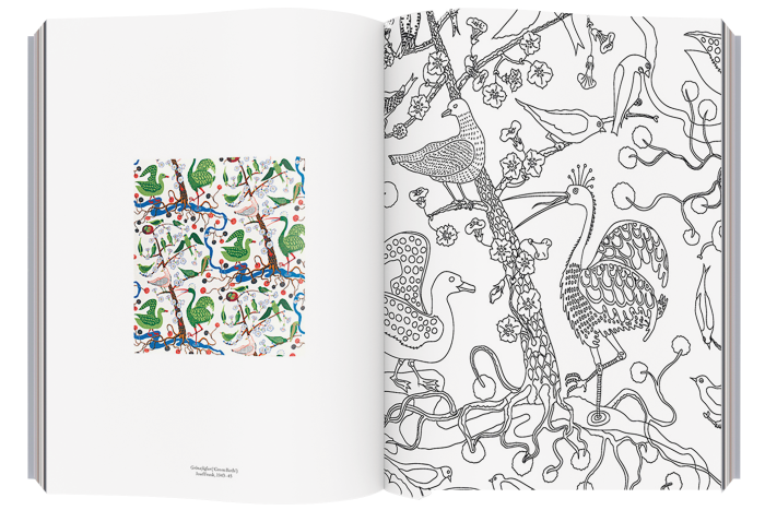 Swedish Modern: A Colouring Book of Magical Interiors: Estrid Ericson, Josef Frank & Svenskt Tenn (Thames & Hudson, £15.20)