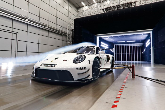 Development of the 2019 Porsche 911 RSR in the wind tunnel